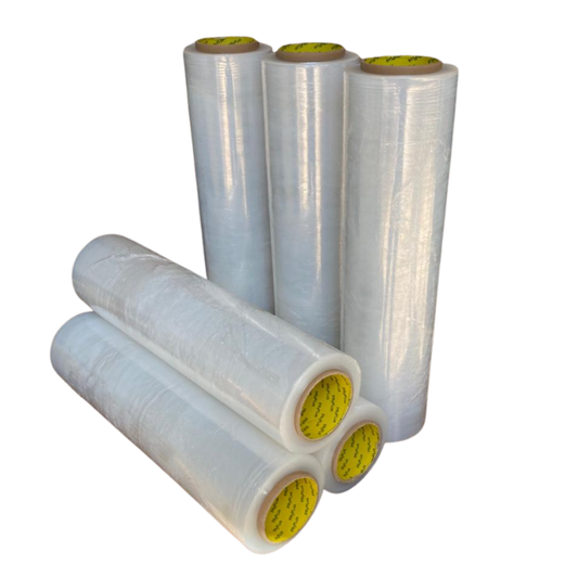 Plástico Estirable Stretch Film 18" x 450m (Caja 6 Uds)