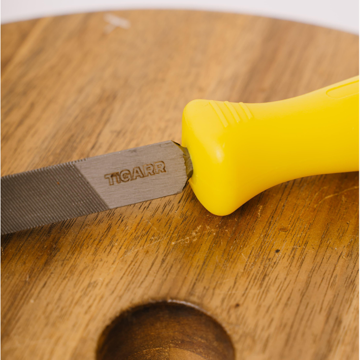 Tigarr Lima Triangular 8” (Caja 12 Uds)